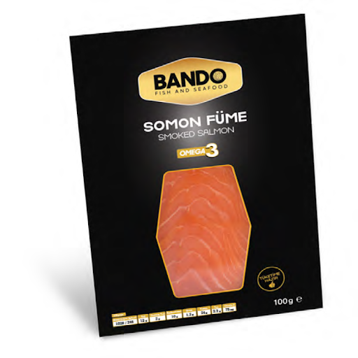 Smoked Salmon Pre-sliced - Dilimlenmiş Somon Füme
