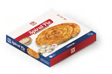 Spiral Pie, White Cheese - Beyaz Peynirli Tepsi Böreği
