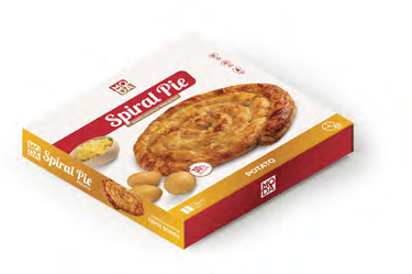Spiral Pie, Potato - Patatesli Tepsi Böreği
