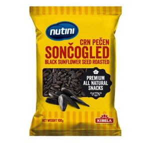 NUTINI Roasted Black Sunflower Seed 100g
