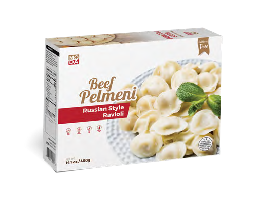 Beef Pelmeni Russian Style Ravioli (RETAIL PACKS) - Dana Pelmeni Rus Usulü Ravioli