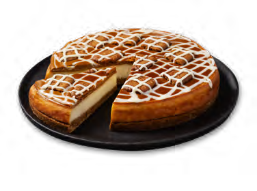 Cheesecake Lotus (Pre-sliced) - Lotuslu Cheesecake