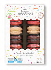 Mixed Macaron Pack Love 2 (Chocolate-Raspberry-Vanilla) - Karışık Makaron Paketi (Çikolata-Ahududu-Vanilya)