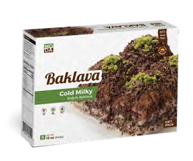 Cold Milky with Pistachio - Fıstıklı Soğuk Baklava