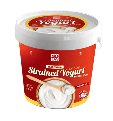 Moda Yogurt Strained 2Lb(907G) - Süzme Yoğurt